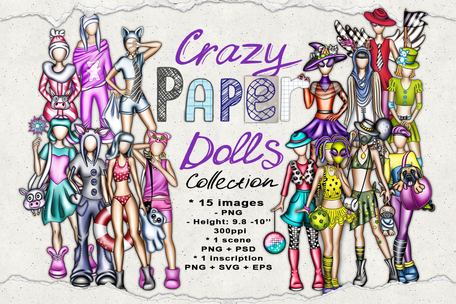 Amazing Paper Dolls Collection